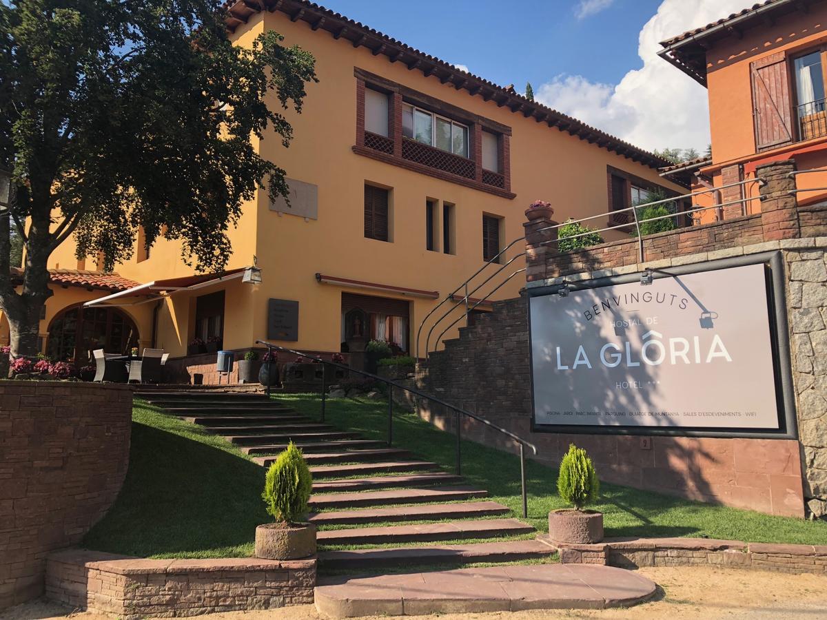 Hostal De La Gloria Виладрау Экстерьер фото